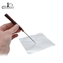 COURNOT несколько типов Кальян Фольга покер Дырокол Одиночная игла фольга Дырокол кальян Алюминиевая фольга аксессуары