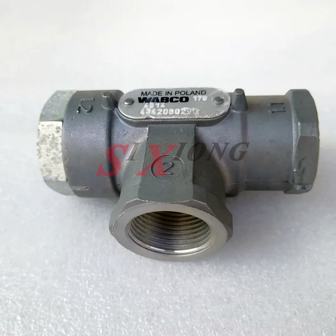 4342080290 WABCO клапаны двойной обратный клапан двусторонний для мужчин|Тормоз