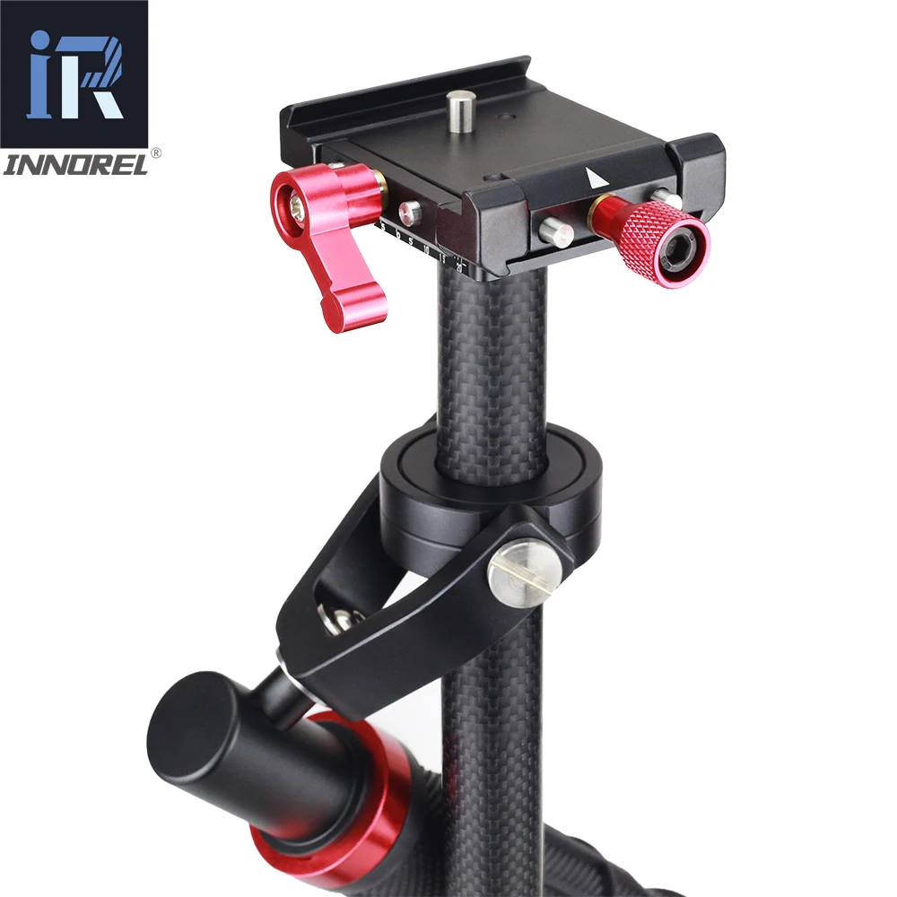  SP70C Professional Portable Carbon Fiber Mini Handheld Camera Stabilizer DSLR Camcorder Video Stead