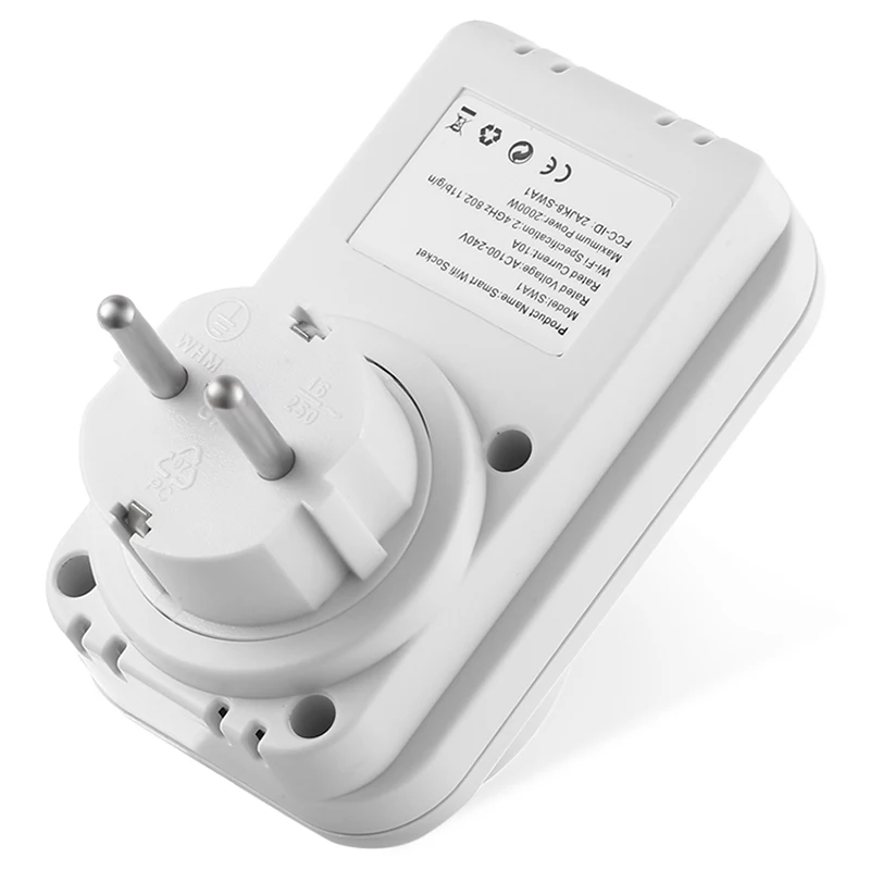 Wi fi беспроводной Smart Switch розетка таймер управление мощность ON/OFF домашней автоматизации для Alexa Google дома (ЕС Plug)
