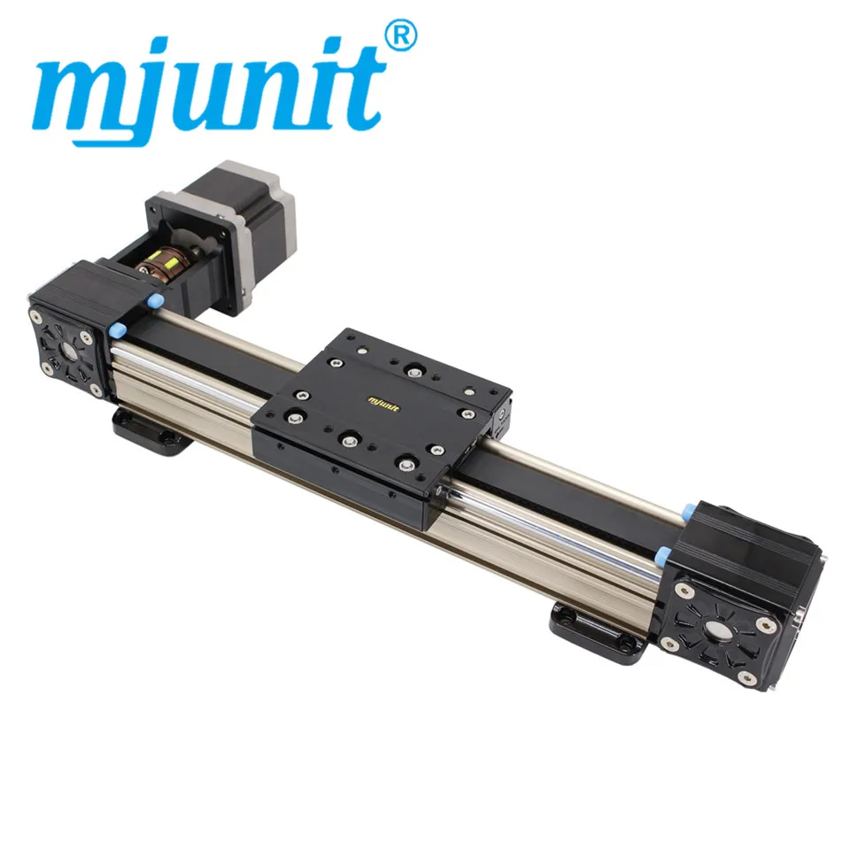 US $183.00 Mjunit 60N Synchronous Belt Linear Guide Rail Automation CNC High Precision Aluminum Profile Customized Arbitrary Travel