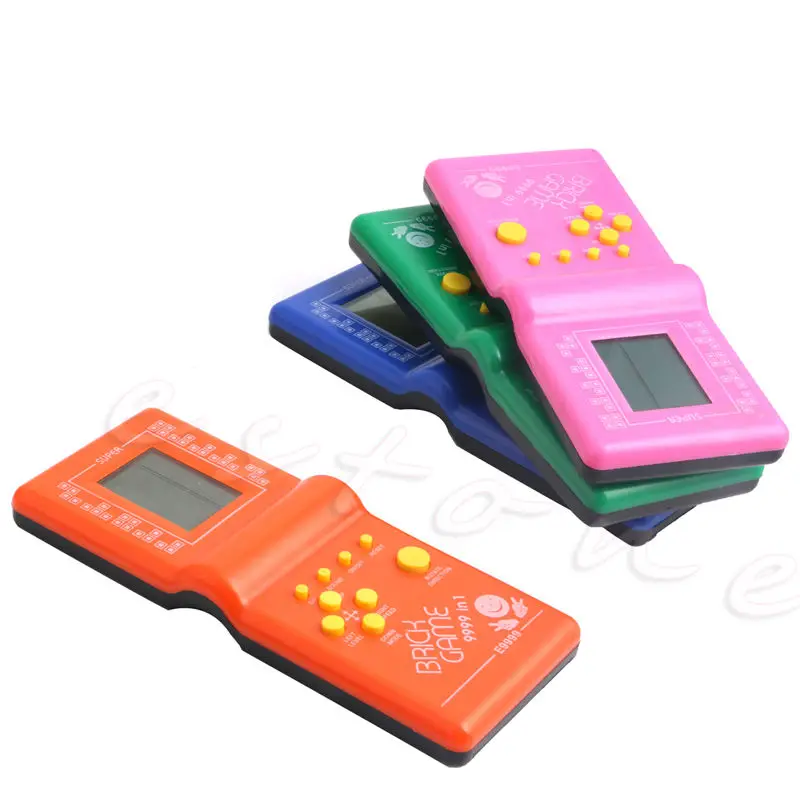 

1PC LCD Game Electronic Vintage Classic Tetris Brick Handheld Arcade Pocket Toys