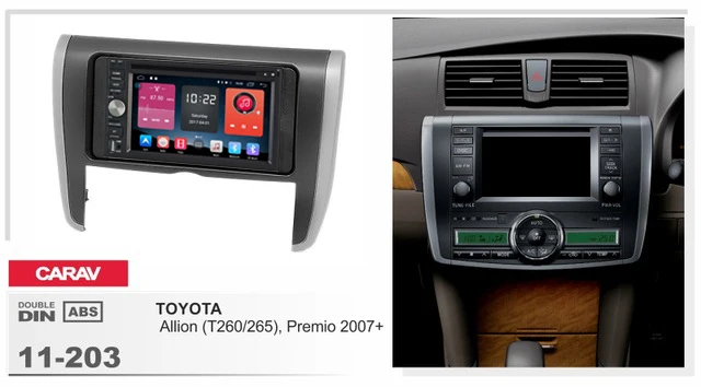 

Frame +android 6.0 car dvd for Toyota Allion t260 t265 Premio 2007 dvr tape recorder 4G lite stereo head units radio FM gps navi