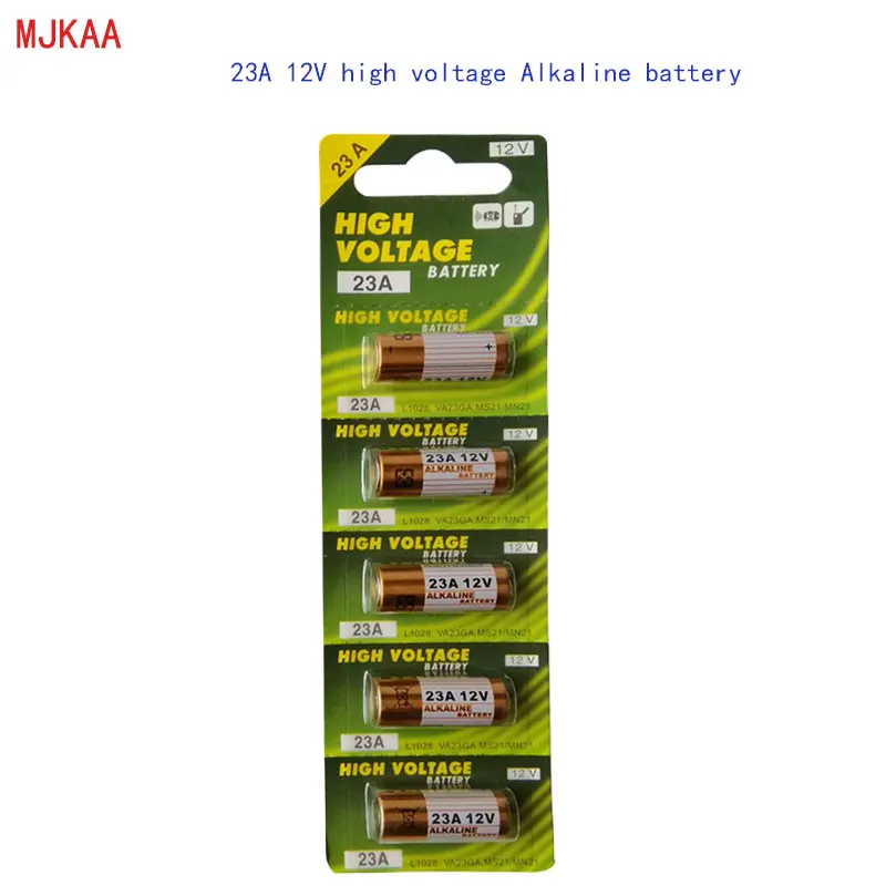 10 шт./лот, 12 В, 23A, A27, аварийный пульт, сухие щелочные батареи, 23AE, 27MN, высокая емкость, автомобильные дистанционные игрушки, калькулятор, дверной звонок