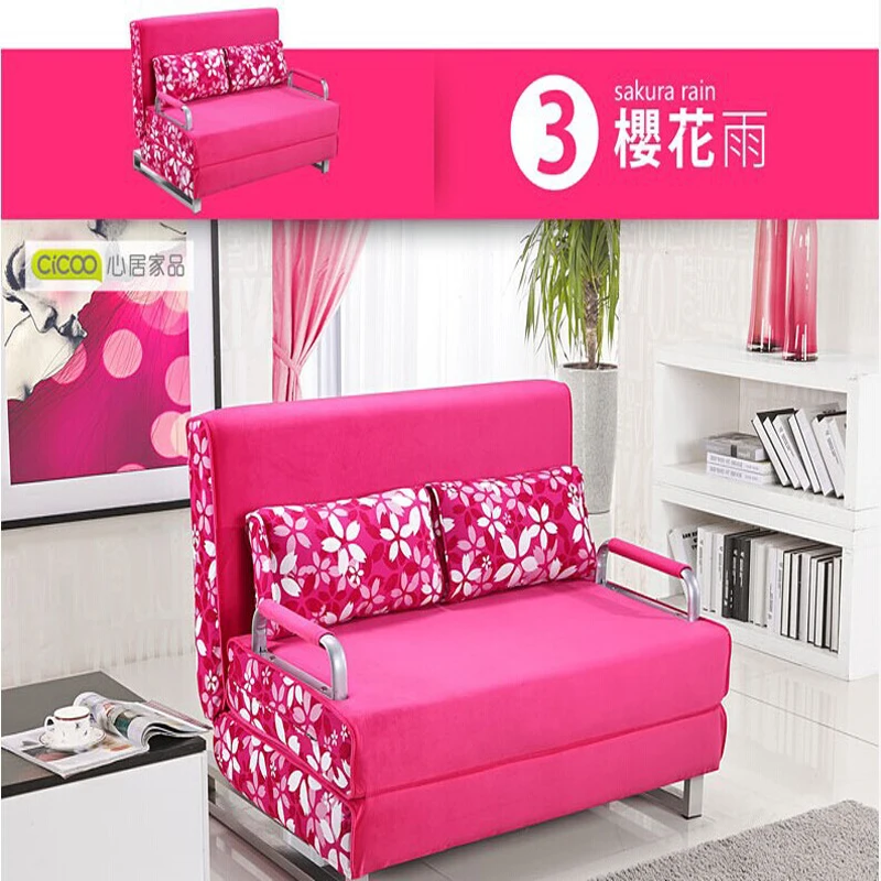 100% cotton sofa bed high resilience foam sponge sofa folding sofa set multifunction living room metal sofa bed 1.5*1.9,6 color 100% cotton sofa bed high resilience foam sponge sofa folding sofa set multifunction living room metal sofa bed 1.5*1.9,6 color