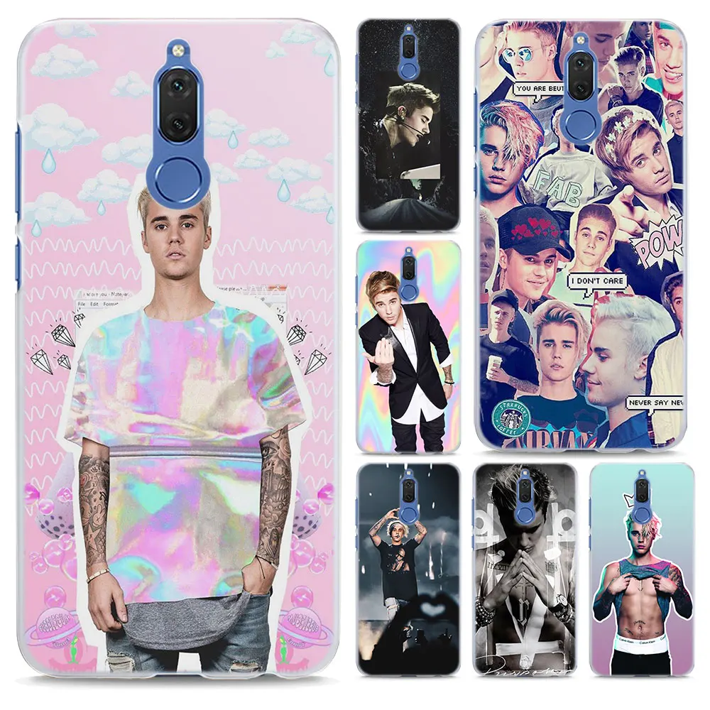 Justin Bieber Pattern Transparent hard Phone Case Cover for Huawei Mate 10 10 Lite 20Lite 9 P10 P20 Lite P Smart
