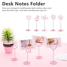 Помолвочный блокнот с цифрами, папка для заметок, зажимы в форме сердца, свадебные сувениры, держатель для карт, настольные зажимы для фотографий