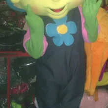 Костюм талисмана синего цвета с цветочным принтом для девочек модный на заказ костюм аниме маскарадный костюм