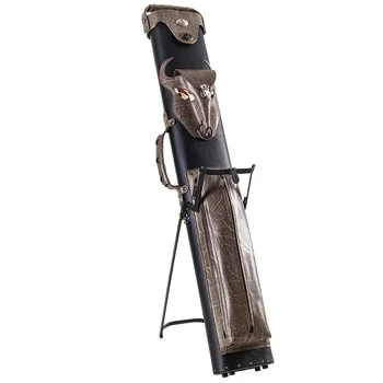 

Deluxe 6 Holes Hard Pool Cue Billiard Stick Carrying Case Meilin Supreme Cue Case Professional Hand-woven Bilhar Pool Cues Case
