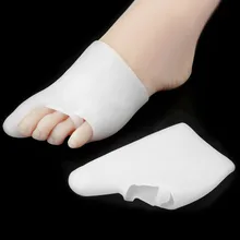 Силиконовая стелька для большого пальца, защита для пальцев, вальгус, бюнион, ортопедические носки, подушка для корректного снятия боли, для ухода за ступнями ног