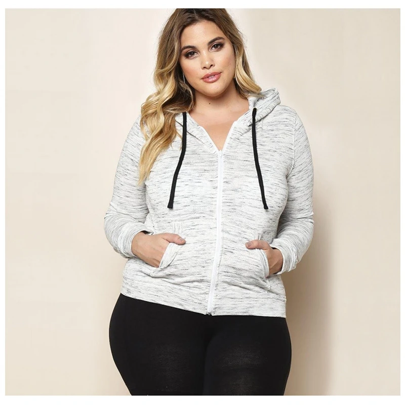 

Autumn Winter Women Hoodies Fleece Hooded Long Sleeve Zipper Coat Outwear Sudaderas Jacket Sweatshirts Lady Tie Collar Hoody