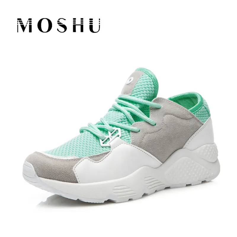

Air Mesh Summer Women Casual Shoes Breathable Basket Trainers Wedges Women Canvas Shoes Creepers White Zapatos Mujer