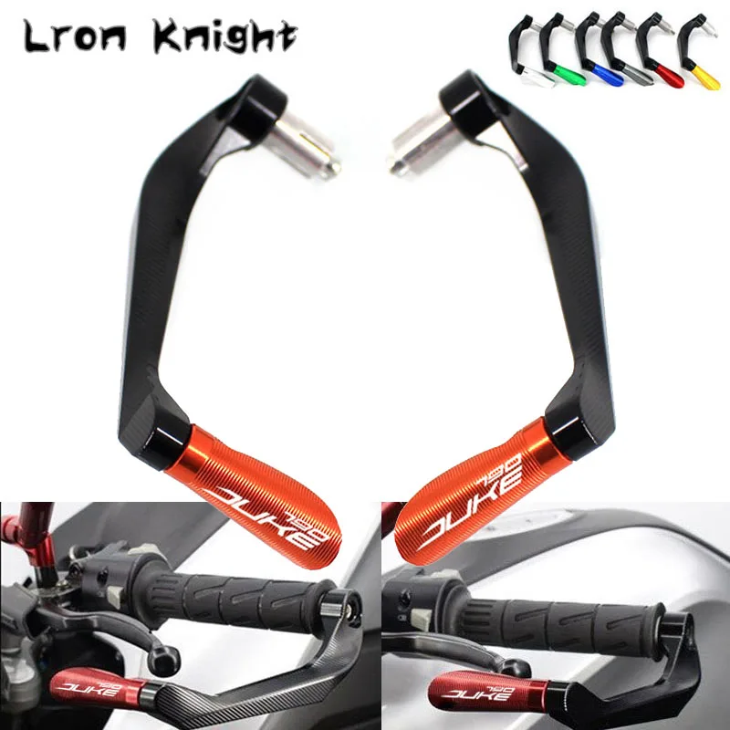 

For KTM DUKE 790 DUKE790 2018 Motorcycle 7/8" 22mm Universal Handlebar Grips Guard Brake Clutch Levers Guard Protector