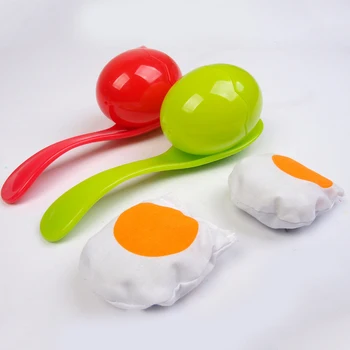 

Children Outdoor Sports Toys Eggs Running Games Kindergarten Sensory Training Equipment Set Sense Training Balance Ball