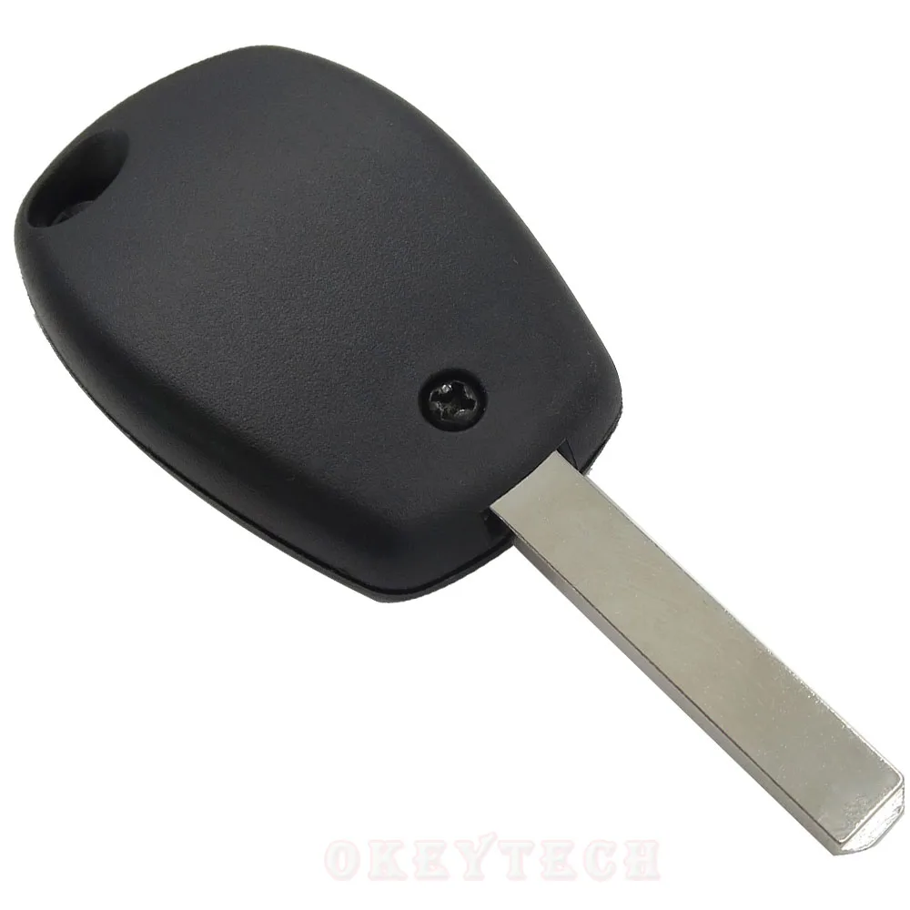 OkeyTech 2/3 Кнопка Uncut пустой лезвие замена ключа автомобиля чехол Брелок для Renault Dacia Modus Clio 3 Twingo Kangoo оболочки
