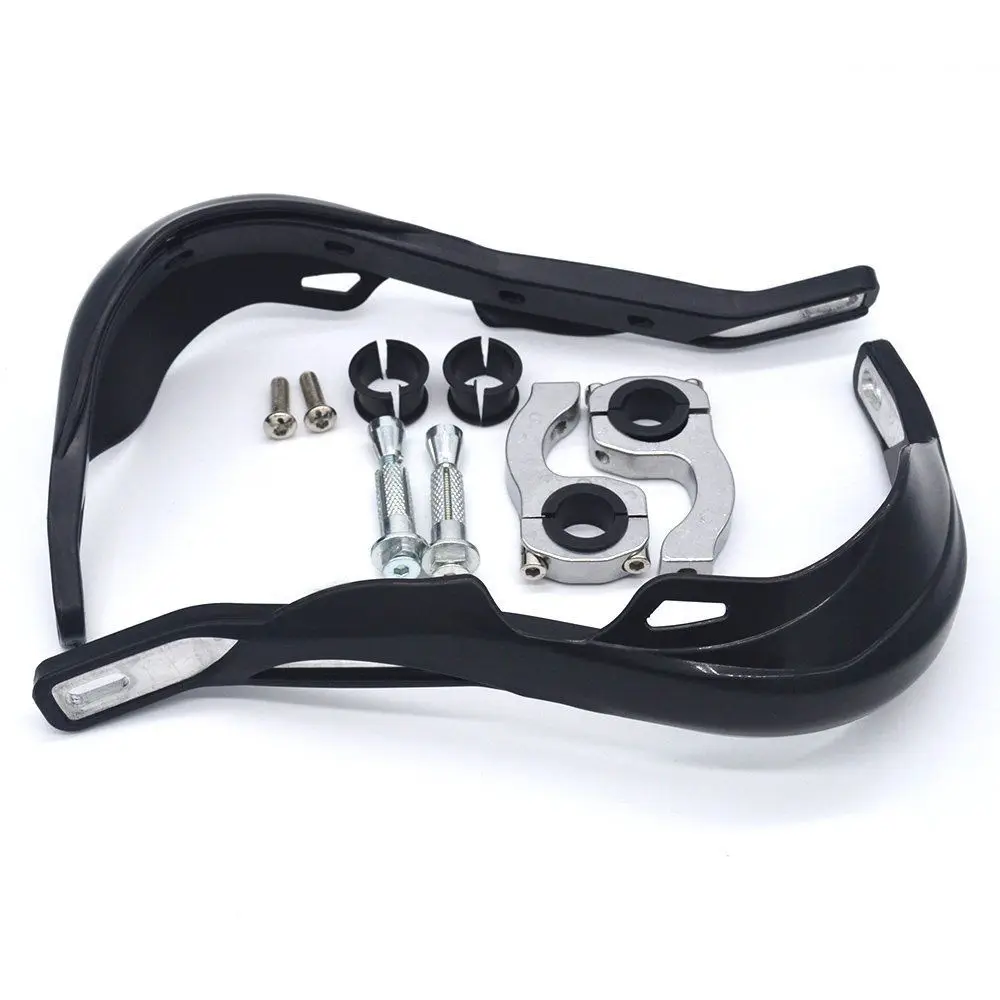 

Black Wide Fat Bar Hand guards Raptor 22mm 7/8" mounting Kit for Yamaha xt tt ttr 125 225 250 350 500 600