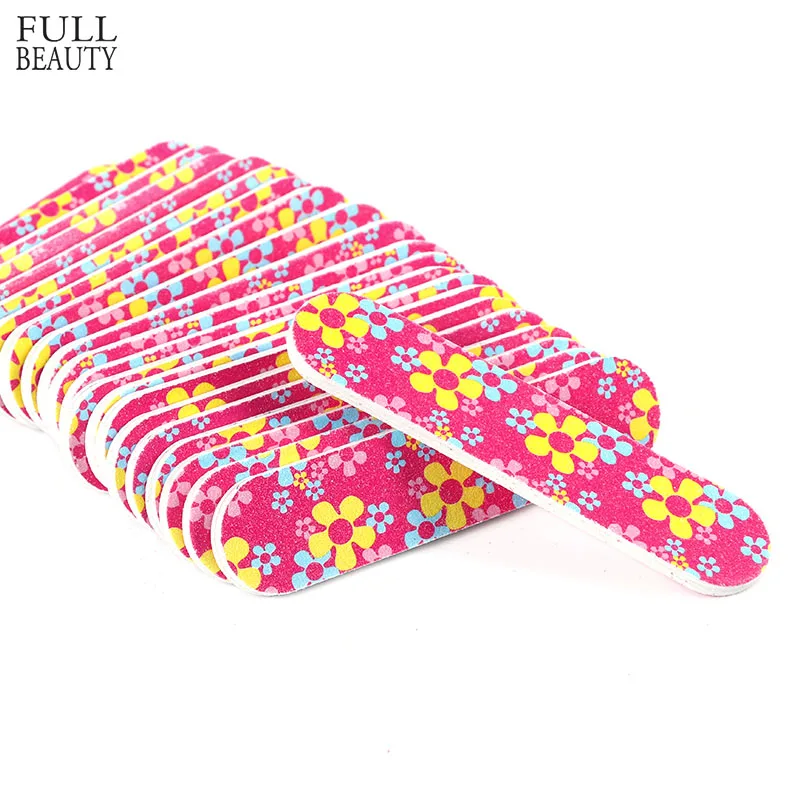 

Full Beauty 10pcs Flower Nail Files Mini Buffer Block Set For Nail Gel Polish Manicure Pedicure Nails Art File Pusher Tool CH847