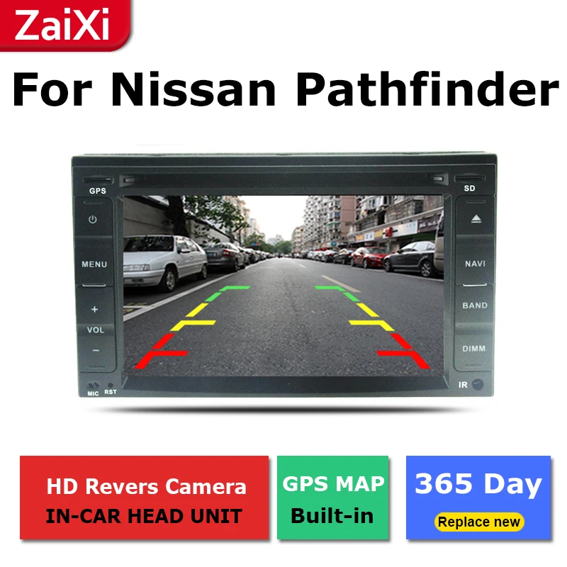 Best 2 Din Android radio bluetooth GPS Navigation wifi Stereo video For Nissan Pathfinder R51 2005~2012 Car Multimedia Player 5