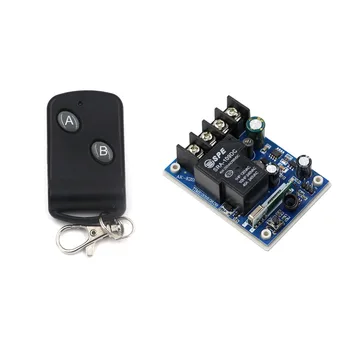 

DC 12-48V Wireless Remote Control Switch Home Remote Power Switch 1CH Relay Wide Voltage Receiver Transmitter 315Mhz/433Mhz