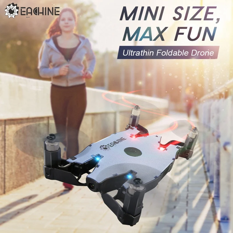 Eachine E57 Wi-Fi FPV селфи Дрон с камерой 720P Авто Складная Рука высота удержания RC Квадрокоптер RTF