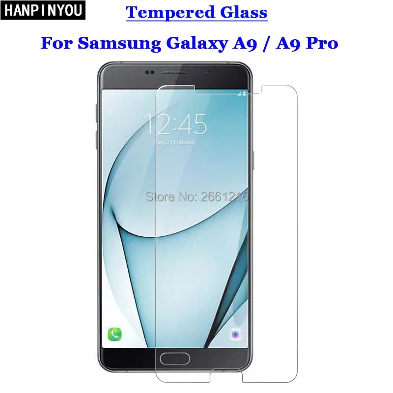 

A9 / A9 Pro Tempered Glass 9H 2.5D Premium Screen Protector Film For Samsung Galaxy A9 2016 A9000 / A9 Pro A9100 6.0"
