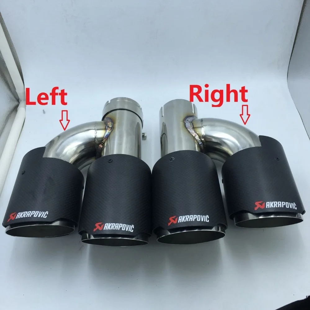 Buy Universal Exhaust Pipe Tip Inlet51/54/57/60/63mm