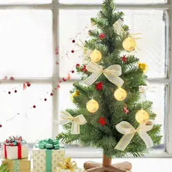 Красота светодио дный светодиодный шар света см 8 см x 10 см рождественские украшения деревьев шар прозрачный ПВХ прозрачный орнамент