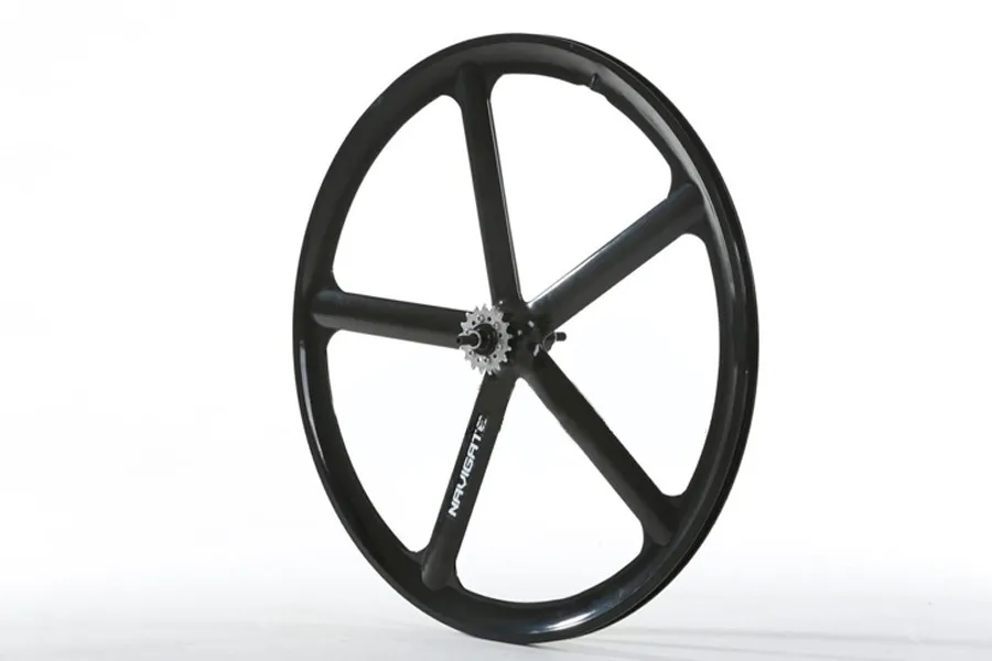 Cheap 2016 new fixed gear bicycle wheel 700C magnesium alloy one-piece Rueda de bicicleta comes with 17T freewheel 5 Cheap 2016 new fixed gear bicycle wheel 700C magnesium alloy one-piece Rueda de bicicleta comes with 17T freewheel 5