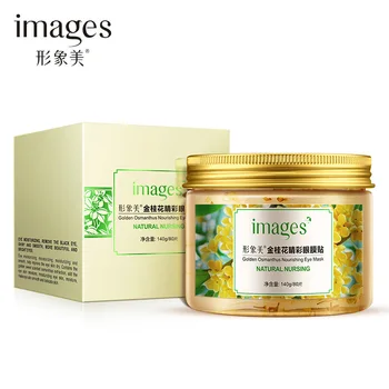 

IMAGES Gold Osmanthus Collagen Eye Mask Anti-Wrinkle Remove Black Circles Mask Face Mask Eye Care Patches For Eyes