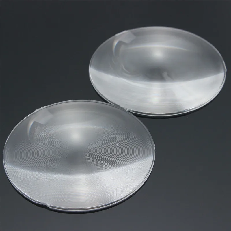

NEW 2Pcs/Pair Fresnel Lens Focal Length 80mm PVC 3D Glasses Clear Lens VR Glass Lens For Google Cardboard For 3D VR Magnifiers