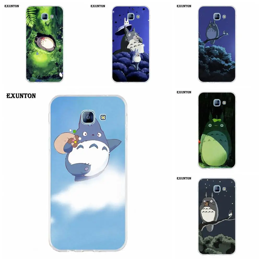 

For Xiaomi Note 3 4 Mi3 Mi4 Mi4C Mi4i Mi5 Mi 5S 5X 6 6X A1 Max Mix 2 Soft TPU Case Protective Totoro On The Night