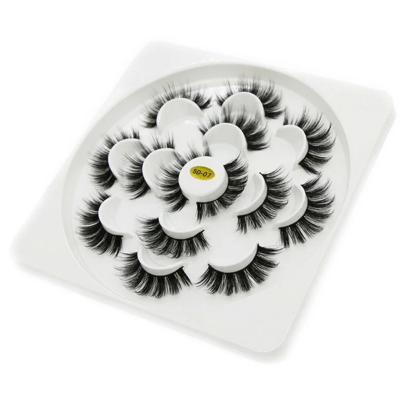 

5/7 Pairs 3D Mink Lashes Natural Long False Eyelashes Volume Fake Lashes Makeup Extension Eyelashes Maquiagem