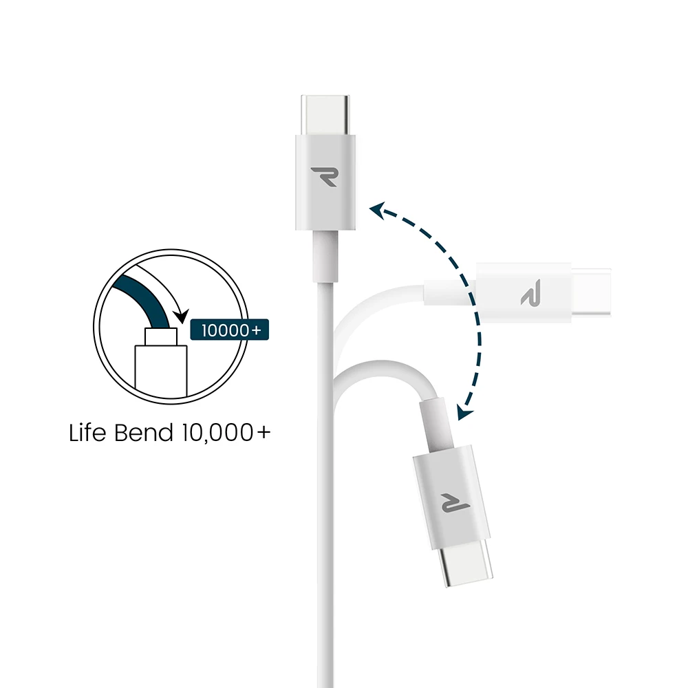 RAMPOW MFi 18 Вт Тип C Lightning Кабель для передачи данных iPhone X кабель Переходник USB быстрой