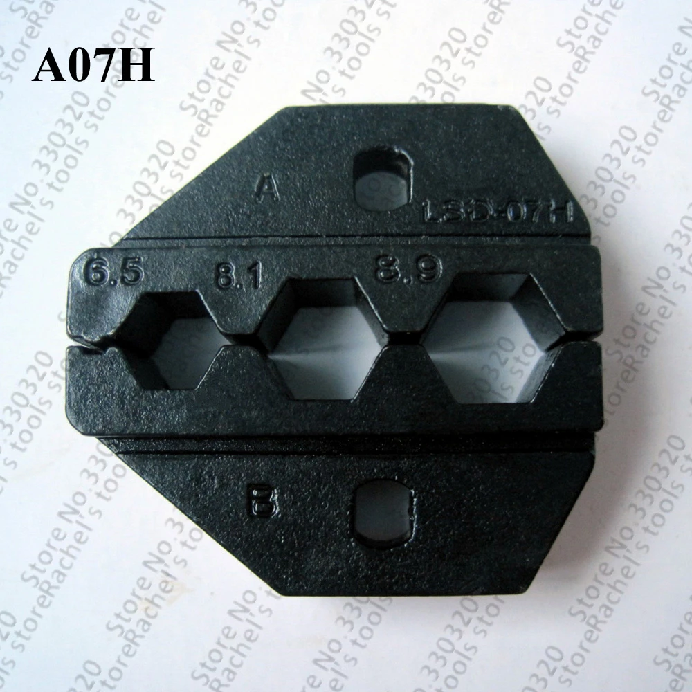 

A07H crimping tool dies for RG cable coaxial connector
