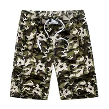 Мужская повседневная камуфляжная печать пляжная повседневная спортивная стандартной толщины карман серфинг свободные шорты c0322