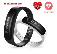 K8 Volemer Артериального Давления Наручные Часы Монитор сердечного ритма Сна Tracker Smartband для Вызова/SMS iOS Android Умный Браслет