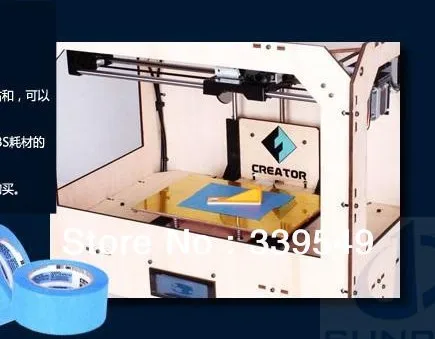  2013 High Quality Hot Sale Dual Extruder 3D Printer Prints High Resolution ABS & PLA Plastic Parts
