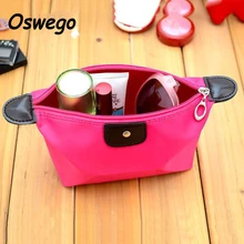 Nylon Waterproof Cosmetic Bag Large Capacity Portable Zipper Travel Makeup Bag Wash Toiletries Storage Bag neceser maquillaje