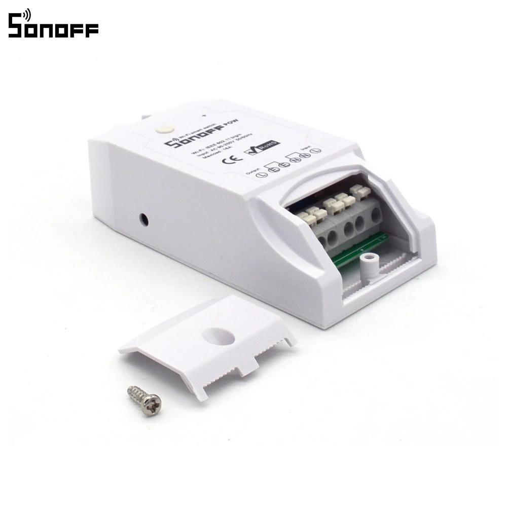 Контроллер переключателя SONOFF POW R2 15 А 3500 Вт Wi Fi монитор энергопотребления в