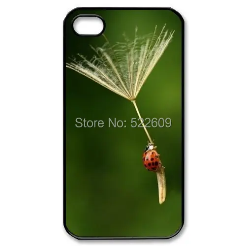 Beautiful Ladybugs Lady Bugs Case For iphone 4 4s Special Design