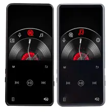 Аудио 16 ГБ MP3 плеер Bluetooth 4,1 2,4 дюймов TFT Экран Металл сенсорный ключ Hi-Fi спорт мини Walkman Динамик FM радио ручка продвижение