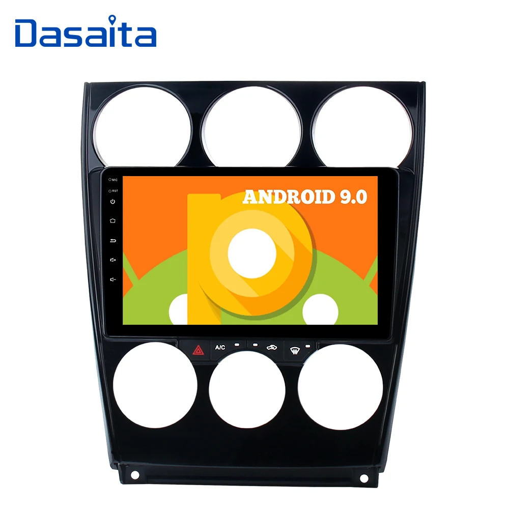 

Android 9.0 Car 1 din Stereo for mazda 6 2006 2007 2008 2009 2010 2011 GPS Car Radio Bluetooth 9" IPS Multi Touch Screen