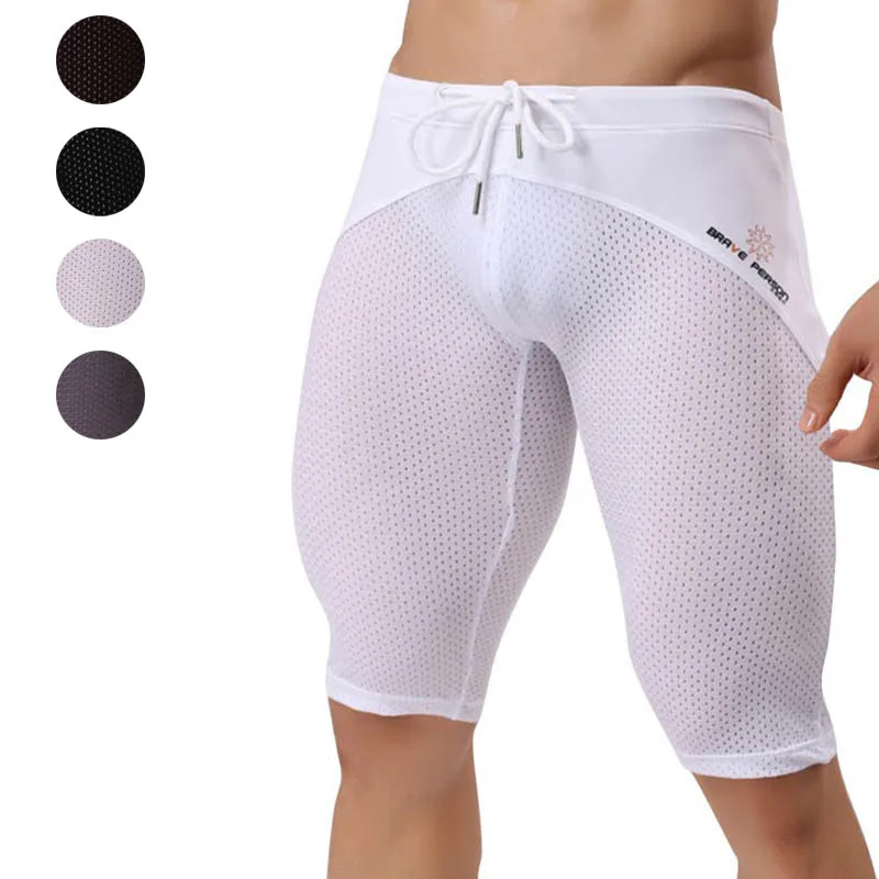Men Breathable Thigh Sports Casual Shorts