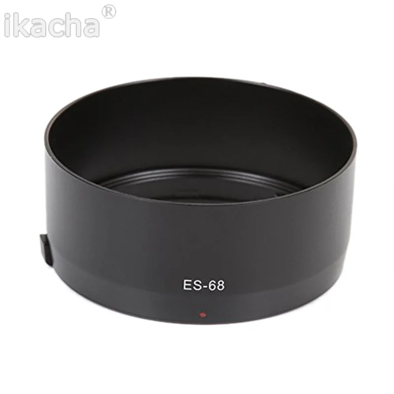 Новая бленда для объектива фотокамеры Canon ES68 EOS EF 50 мм f/1 8 STM 49 защита | Электроника
