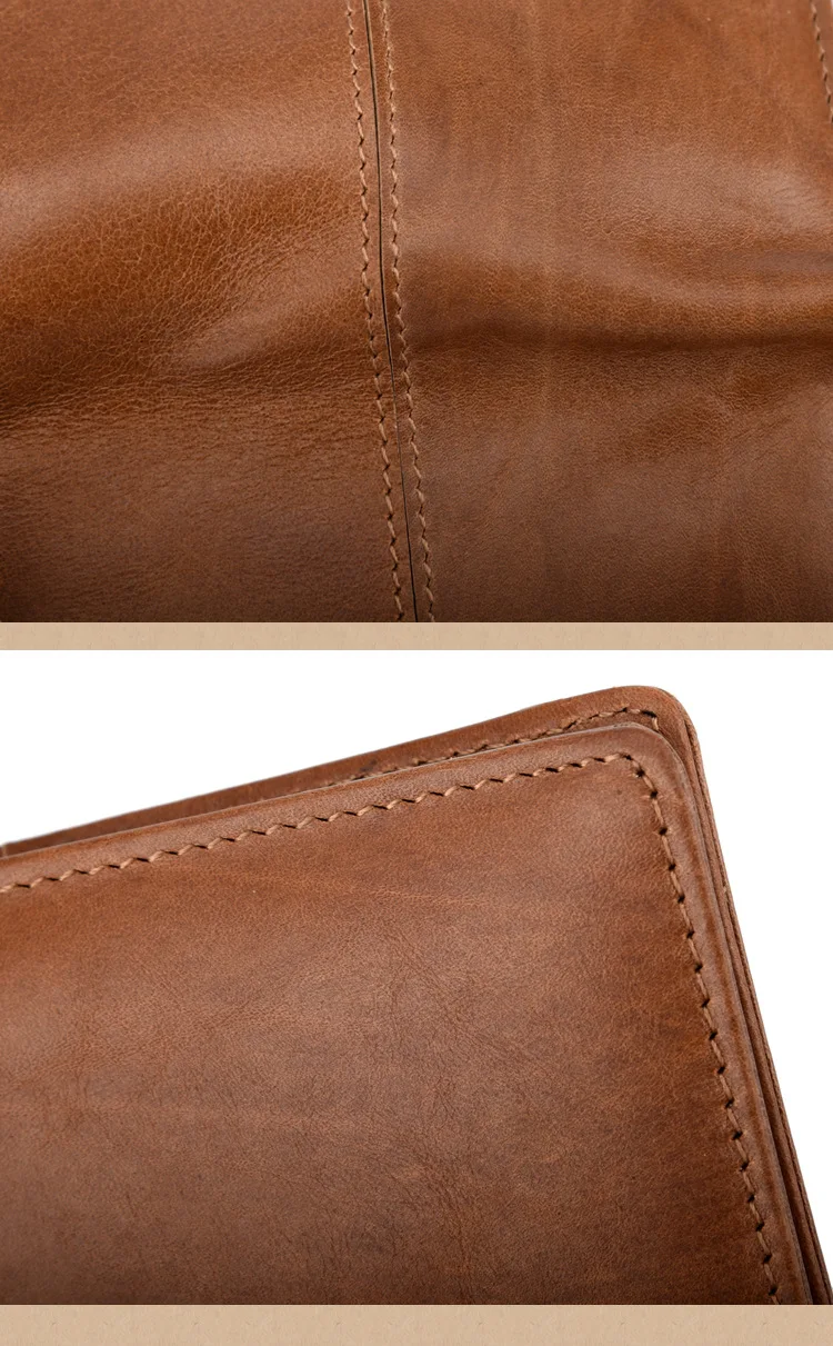 Брендовые винтажные короткие мужские кошельки из натуральной кожи, минималистичный тонкий кошелек для карт с карманом для монет на молнии