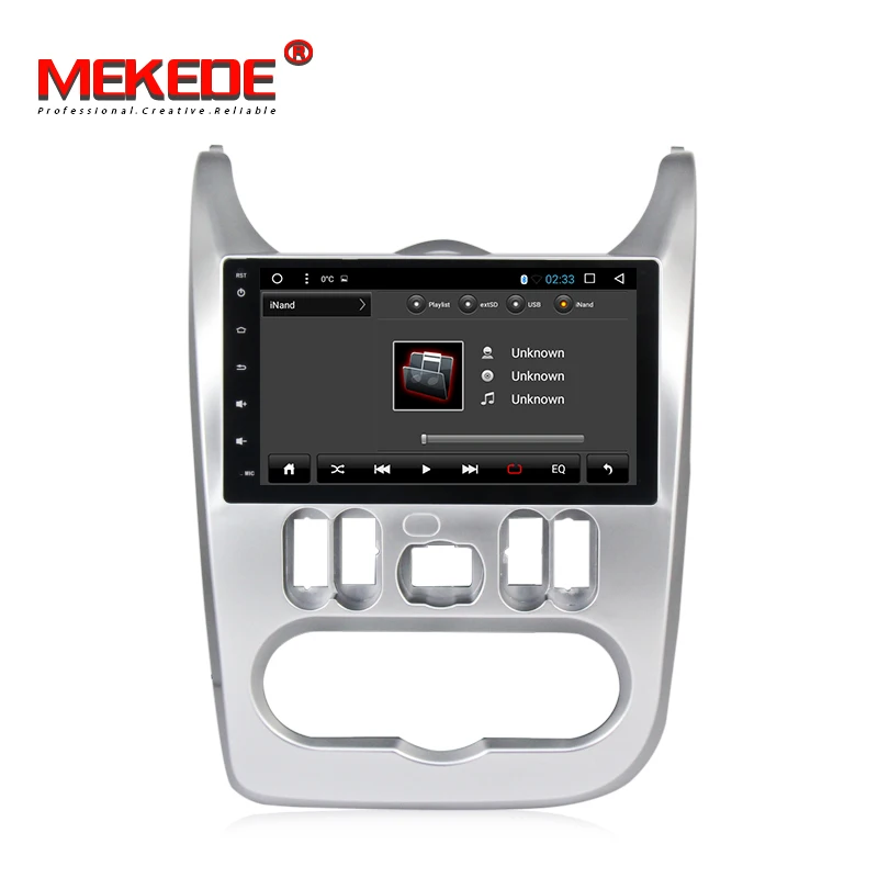 Excellent T3 Android8.1 Car multimedia player for Logan 2009-2013 Sendero Dacia Logan 2008-2012 Duster Sandero Nissan NP200 2009 4