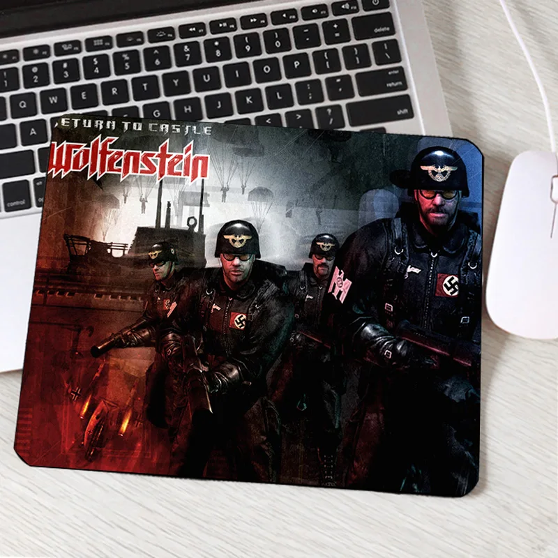 Congsipad Wolfenstein Серия 2 Горячие видеоигры Коврик Для Мыши для ПК компьютер ноутбук планшет коврик для мыши, чтобы улучшить скорость мыши - Цвет: 220X180X2MM