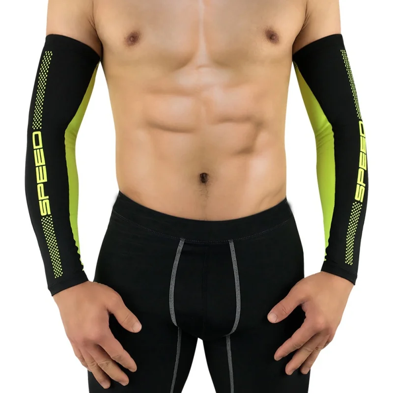 

Camping Bicycle Arm Sleeve Sports Cycling Volleyball Basketball Sleeves for Arms Cuffs Bracers UV Breathable UV Lycra Hot