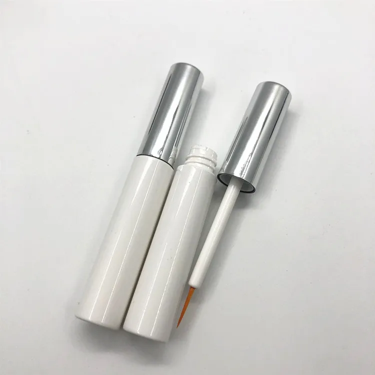 白色小吹瓶金银黑盖5ml5