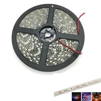 

LED Strip 5050 RGB Black PCB DC12V Flexible LED Light 60LED/m 5050 Black LED Strip RGB/White/Warm White/Blue/Green/Red